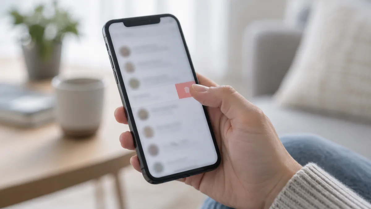 A user reviews and deletes what an assistant remembers on a phone