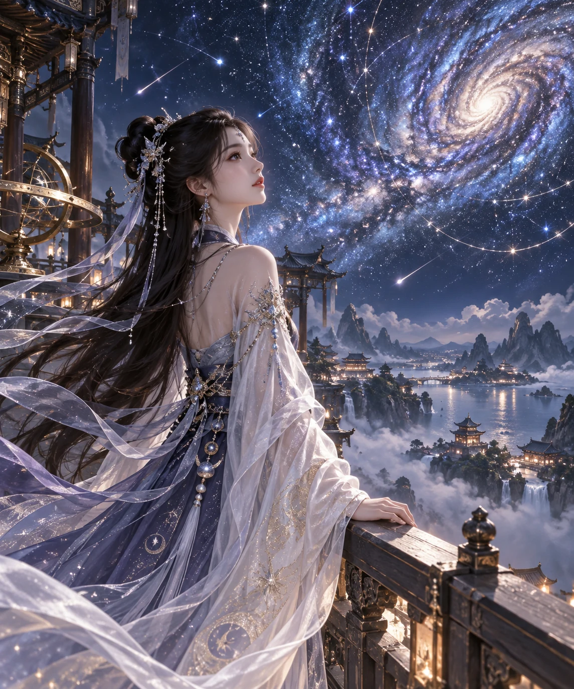 成年女性人像:星河观象台