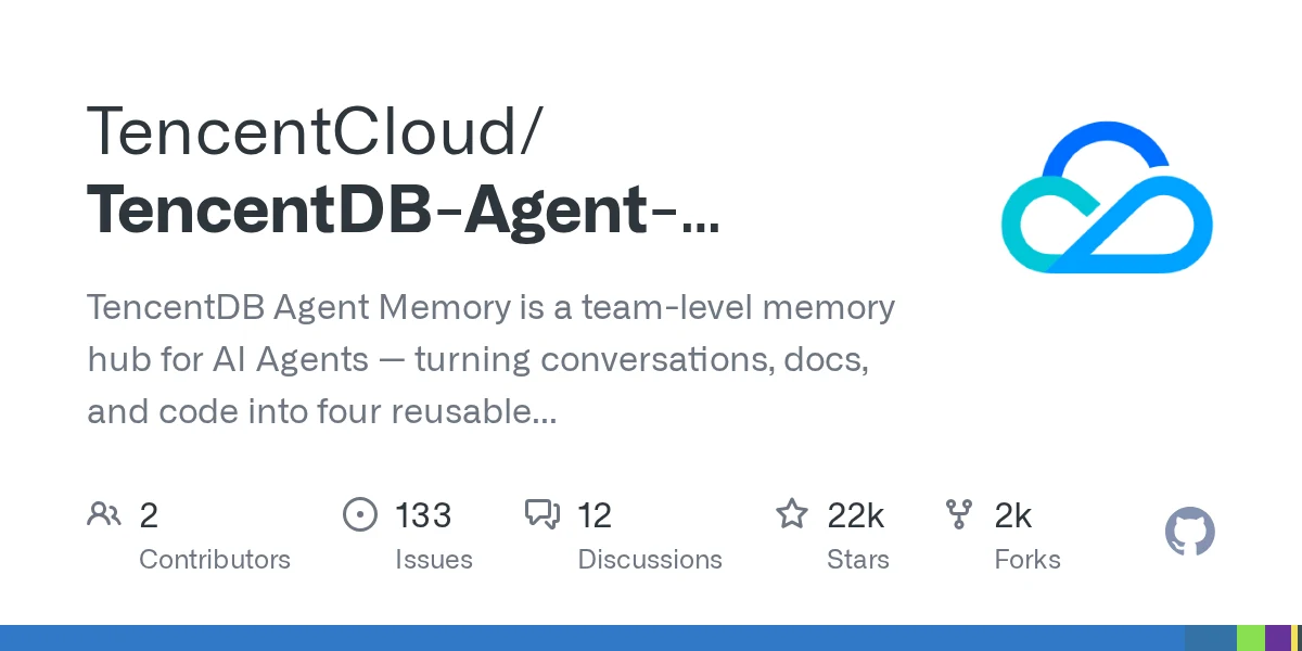TencentCloud/TencentDB-Agent-Memory 项目预览