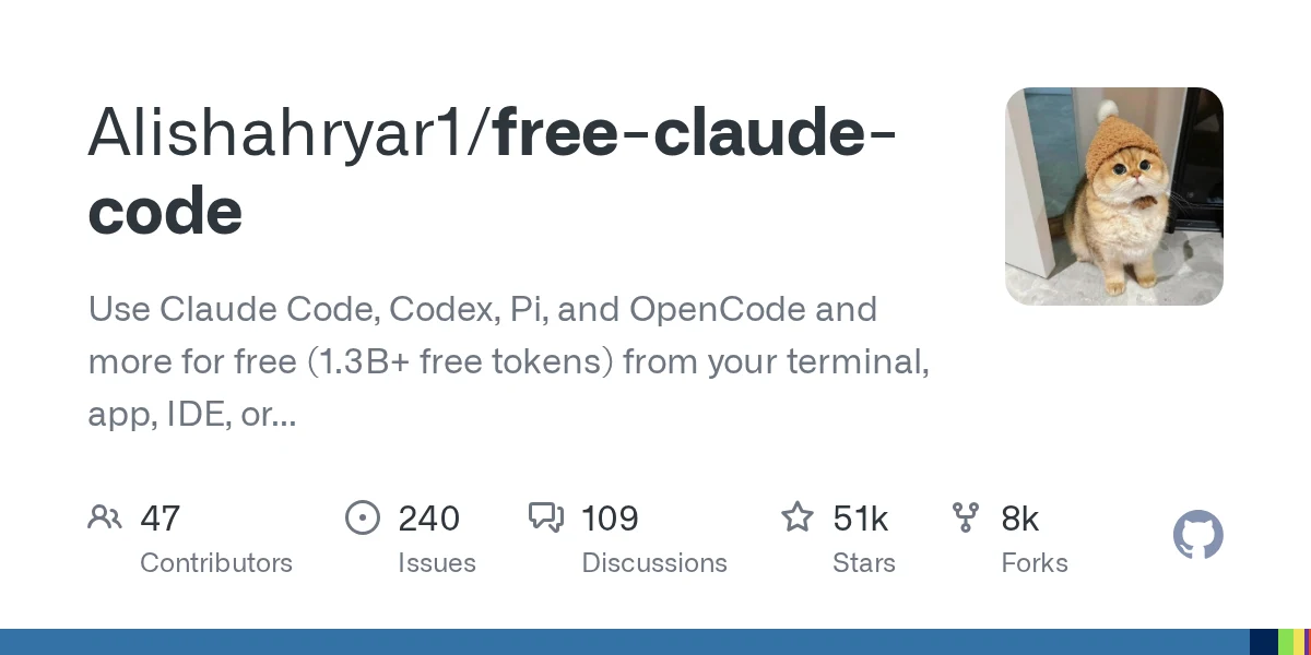 Alishahryar1/free-claude-code 项目预览