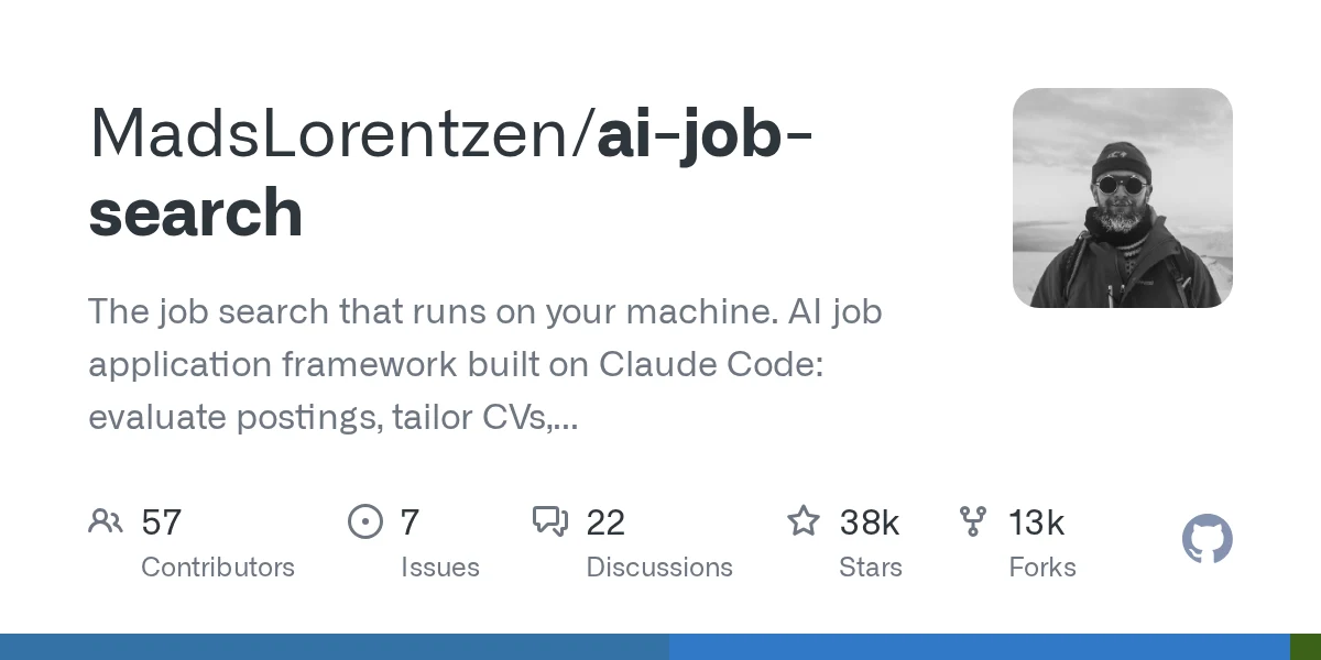 MadsLorentzen/ai-job-search 项目预览