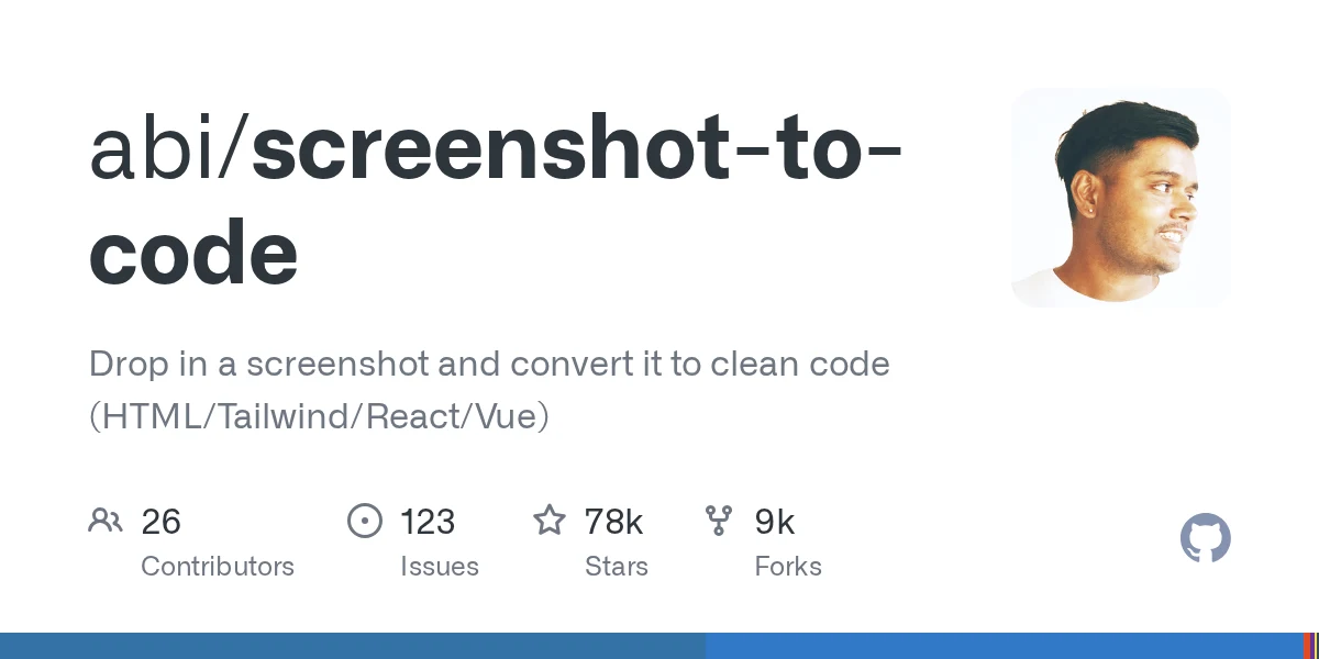 abi/screenshot-to-code repository preview