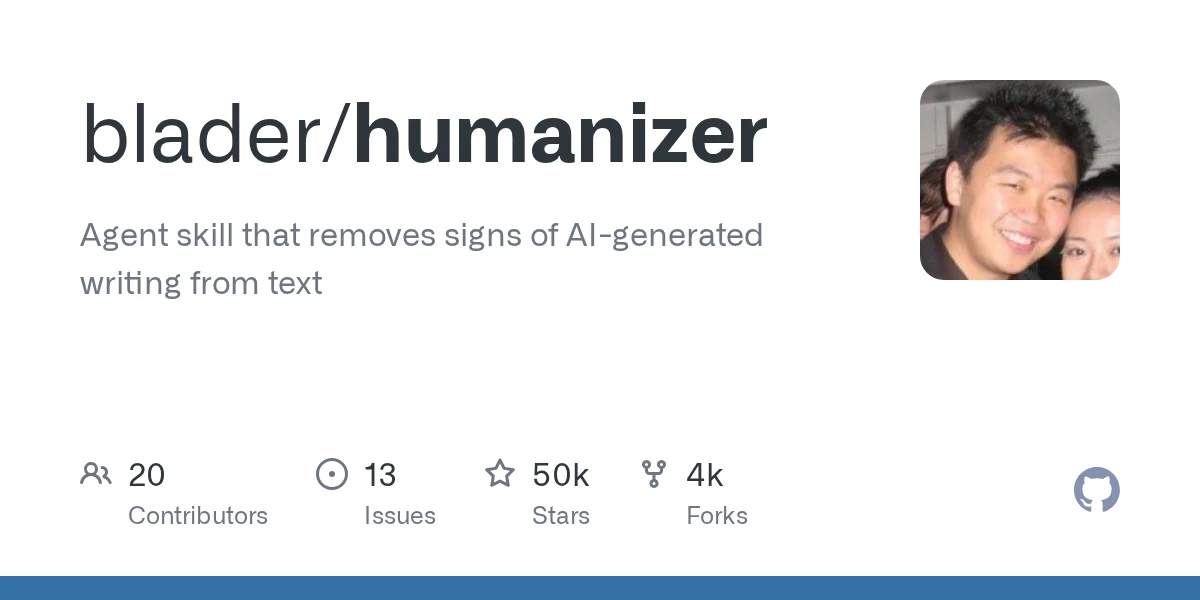 blader/humanizer repository preview
