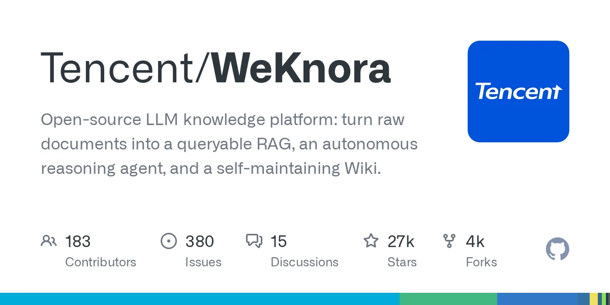 Tencent/WeKnora repository preview