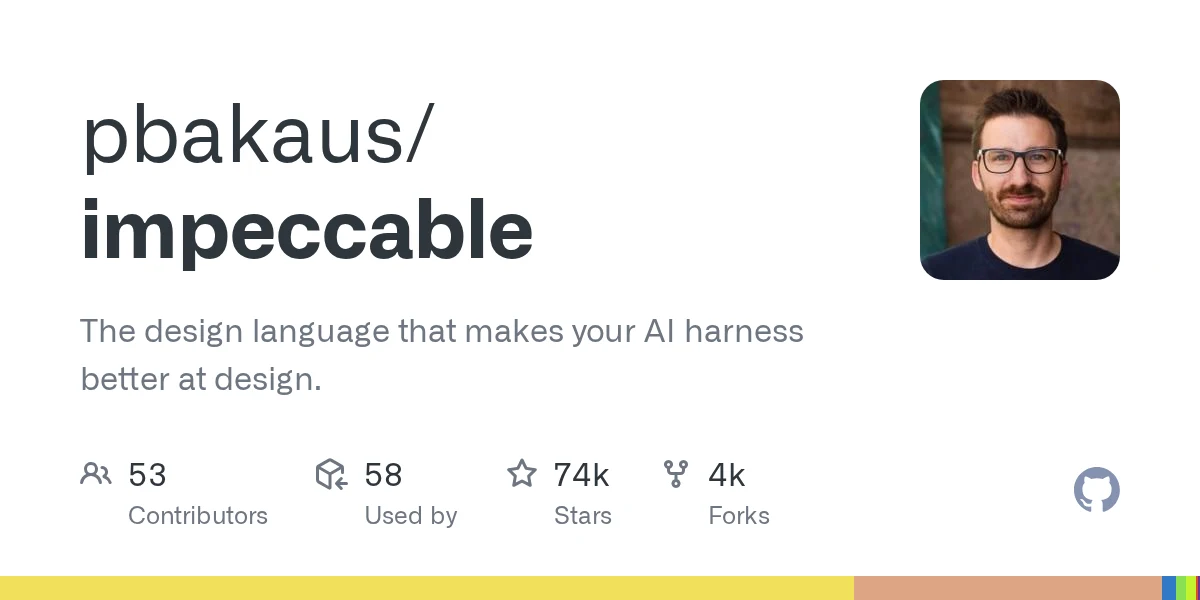 pbakaus/impeccable 项目预览