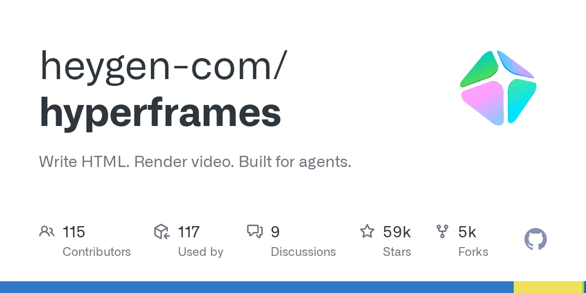 heygen-com/hyperframes repository preview