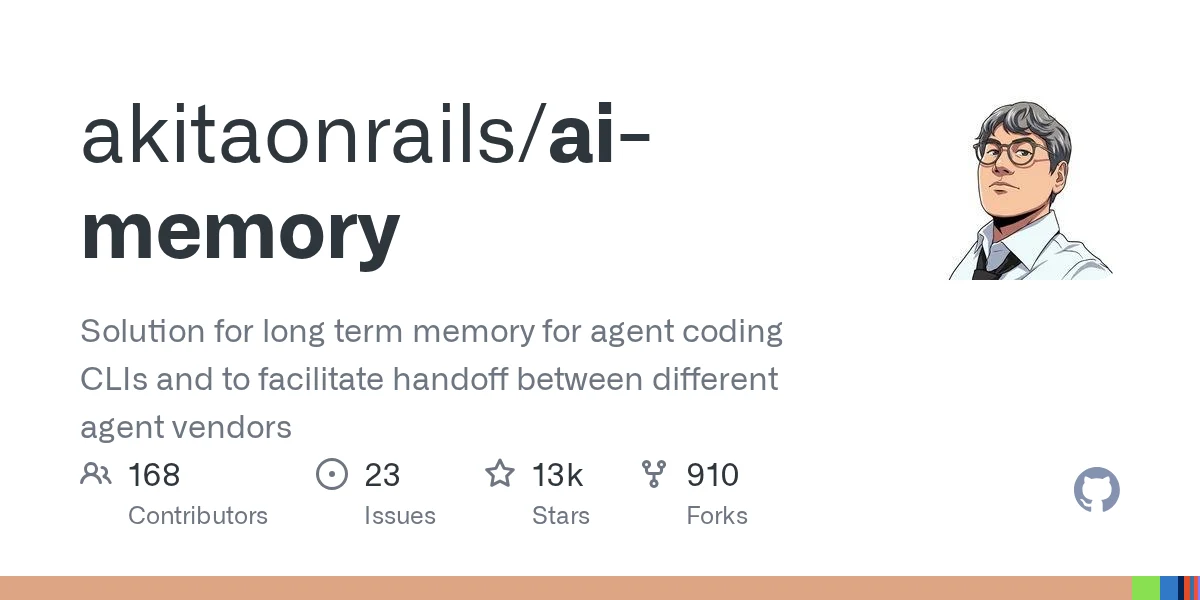 akitaonrails/ai-memory 项目预览