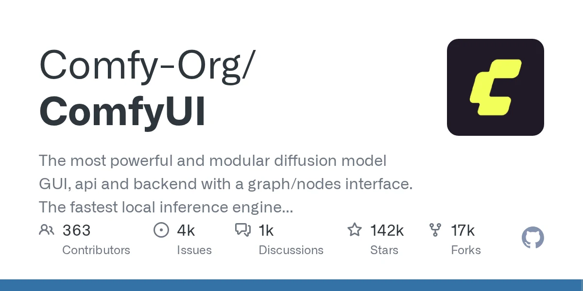 Comfy-Org/ComfyUI 项目预览