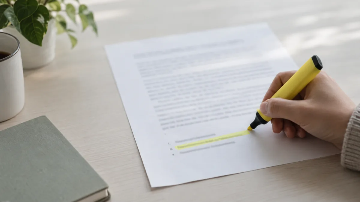 An answer with cited sources printed out for verification