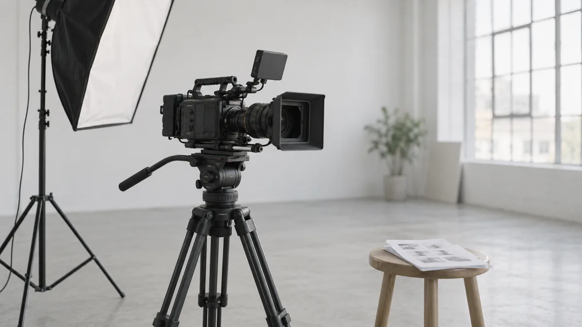 Lights and lens on set: prompts should describe shots like a storyboard