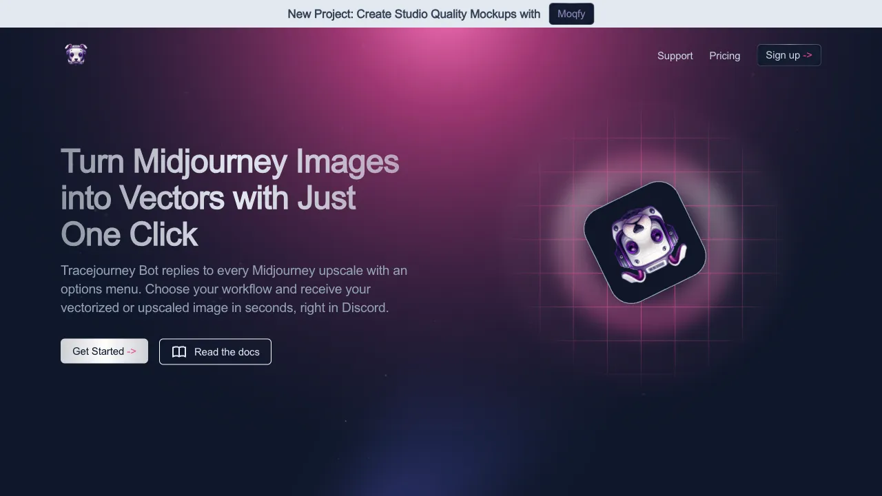 Tracejourney interface preview